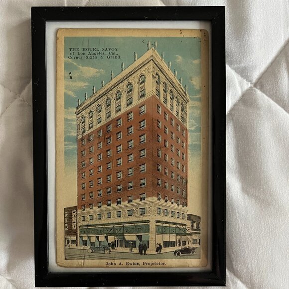 Beautiful framed vintage postcard! - Picture 1 of 3